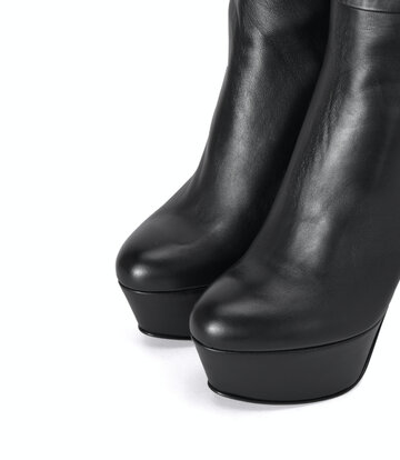Sanctum Shoes High Italian crotch boots ISABELLA with platform in real leather
