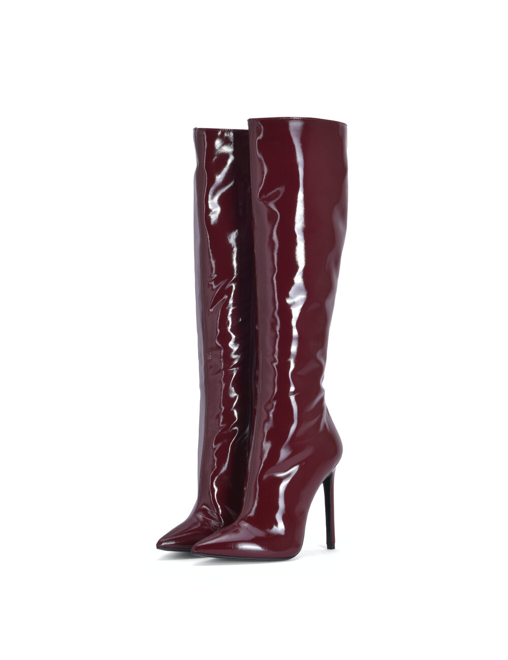 Sanctum Shoes Sanctum Shoes VESTA KNEE BOOTS BORDO ROSSO PATENT - Edizione Speciale