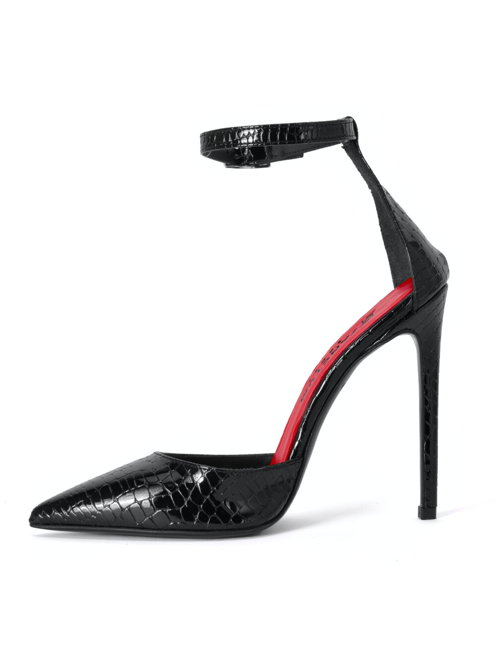 Sanctum Shoes Sanctum Shoes VANESSA SANDALEN SCHWARZ CROC
