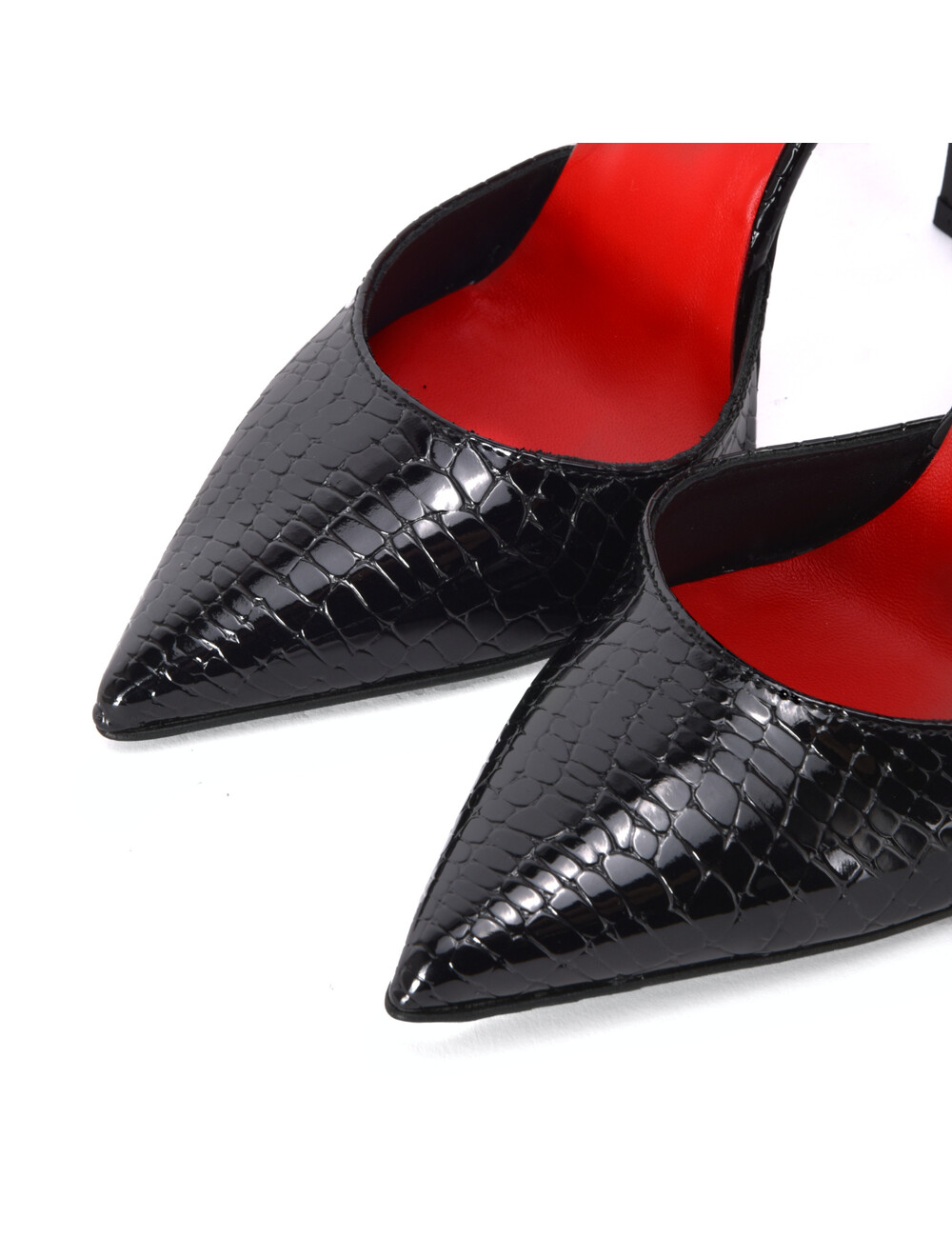 Sanctum Shoes Sanctum Shoes VANESSA SANDALEN SCHWARZ CROC