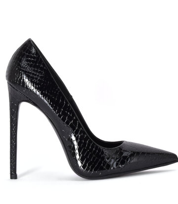 Sanctum Shoes Sanctum VIVIER PUMPS COCCO NERO - EDIZIONE SPECIALE