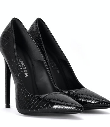 Sanctum Shoes Sanctum VIVIER PUMPS COCCO NERO - EDIZIONE SPECIALE