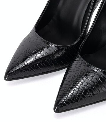 Sanctum Shoes Sanctum VIVIER PUMPS COCCO NERO - EDIZIONE SPECIALE