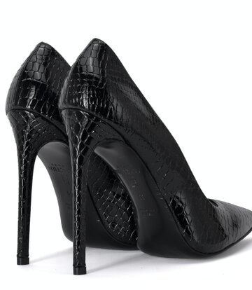 Sanctum Shoes Sanctum VIVIER PUMPS COCCO NERO - EDIZIONE SPECIALE