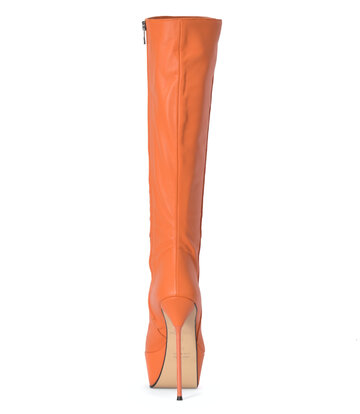 Sanctum Shoes Sanctum Shoes ISADORA KNIELAARZEN NAPPA ARANCIO - Edizione Speciale