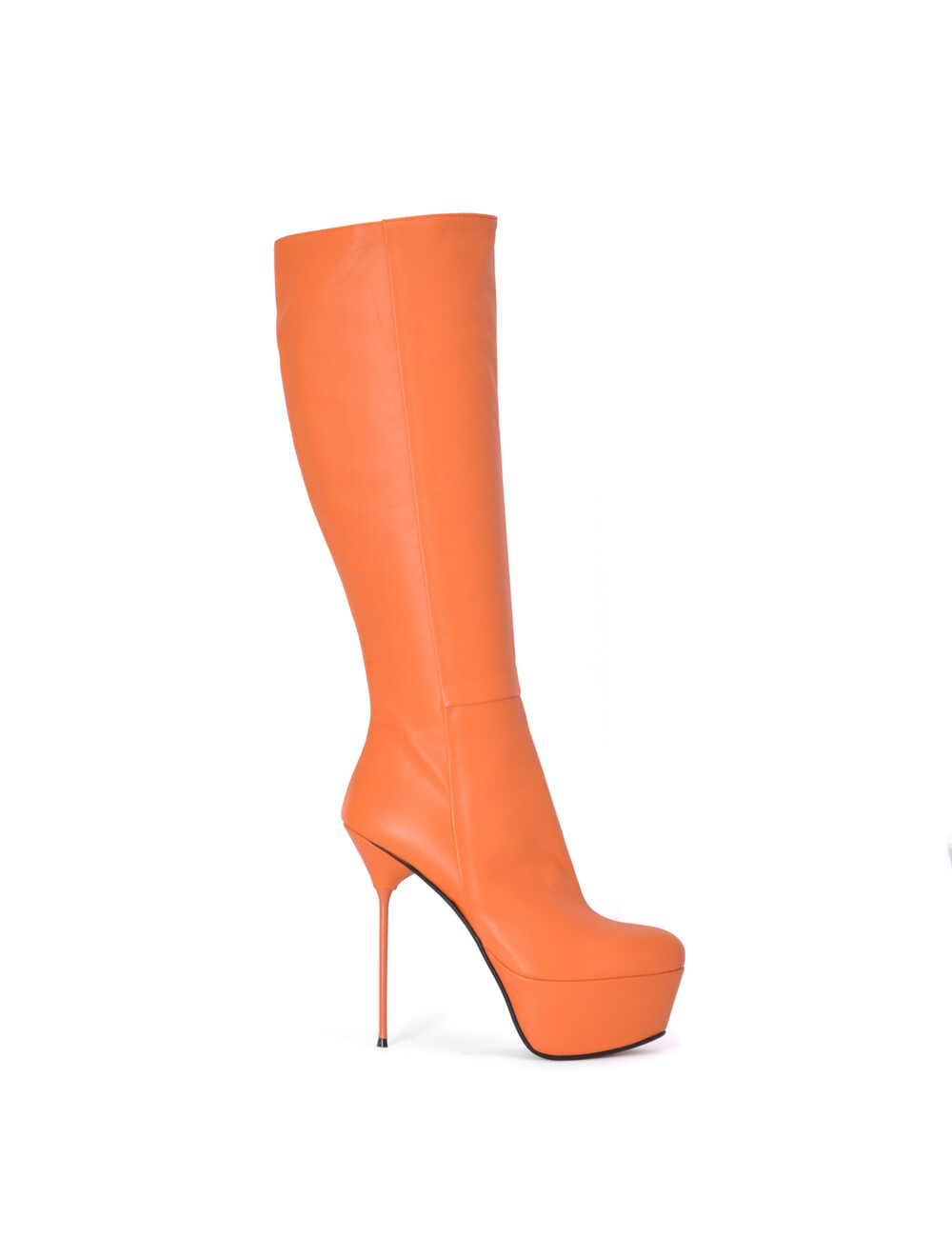 Sanctum Shoes Sanctum Shoes ISADORA KNIELAARZEN NAPPA ARANCIO - Edizione Speciale