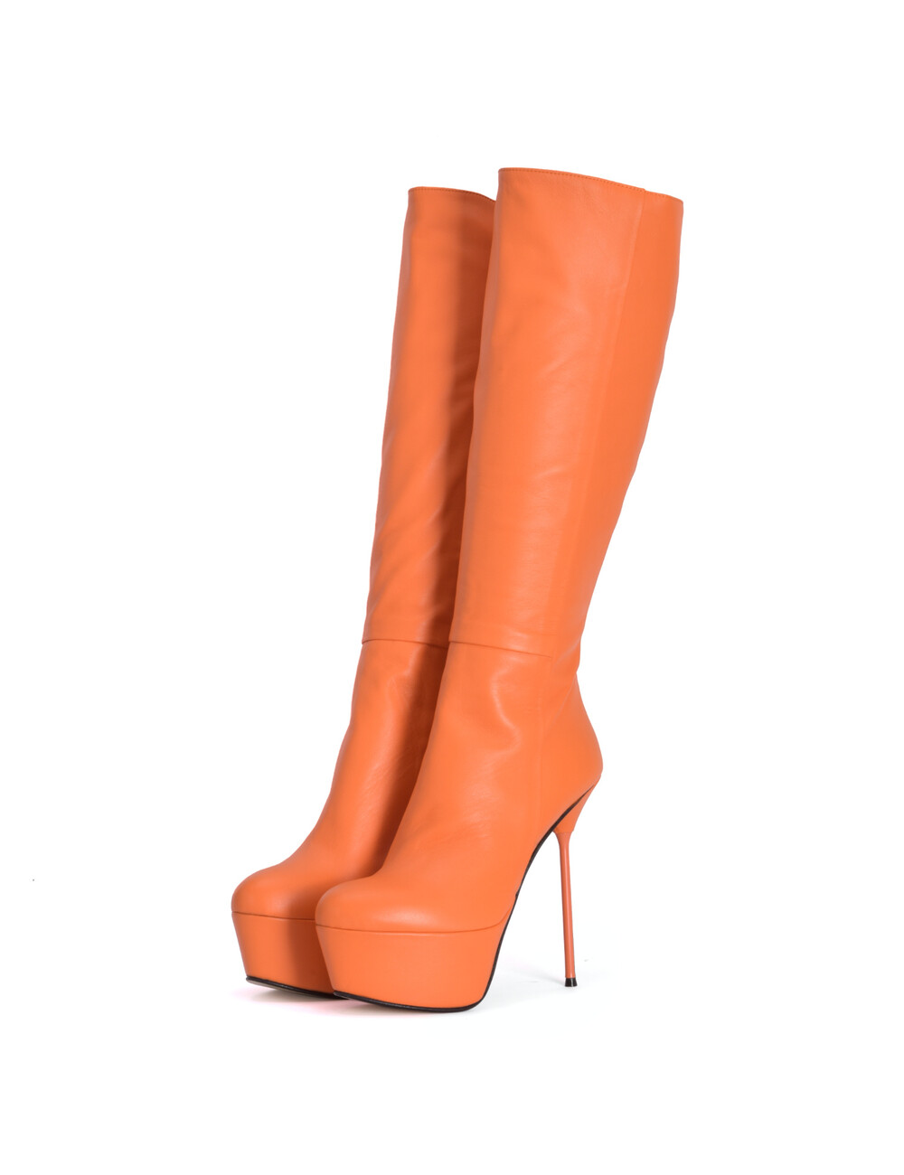 Sanctum Shoes Sanctum Shoes ISADORA KNIELAARZEN NAPPA ARANCIO - Edizione Speciale