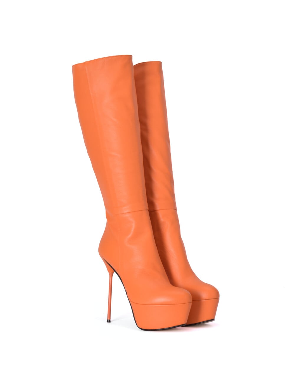 Sanctum Shoes Sanctum Shoes ISADORA KNEE BOOTS NAPPA ARANCIO - Edizione Speciale