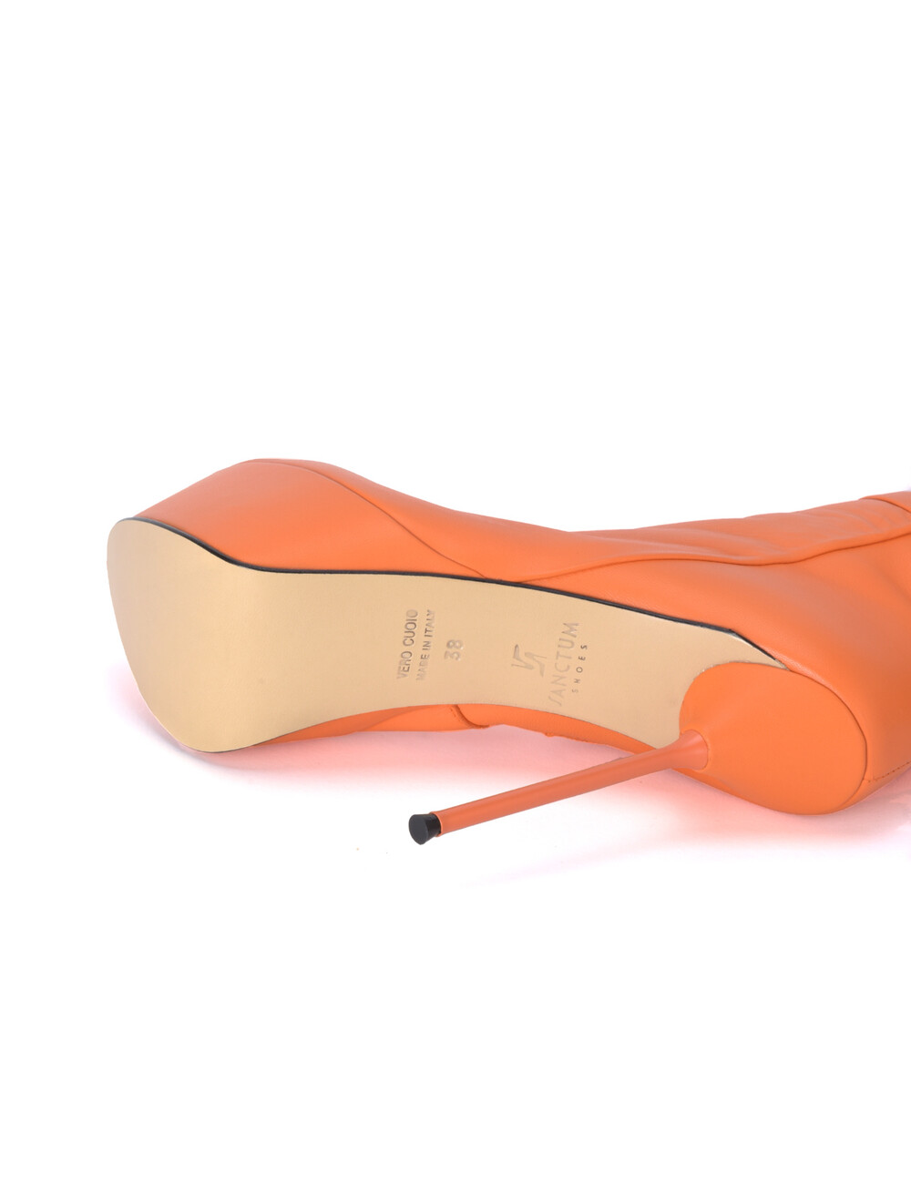 Sanctum Shoes Sanctum Shoes ISADORA KNIELAARZEN NAPPA ARANCIO - Edizione Speciale