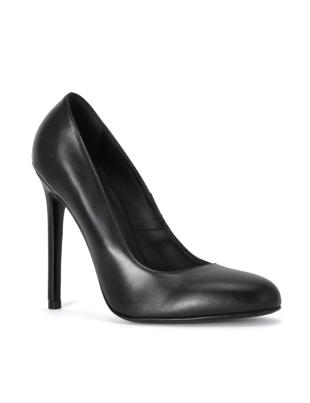 Sanctum Shoes Sanctum Shoes VALERIE ZWART MAT GEITENLEER PUMPS MET RONDE NEUS