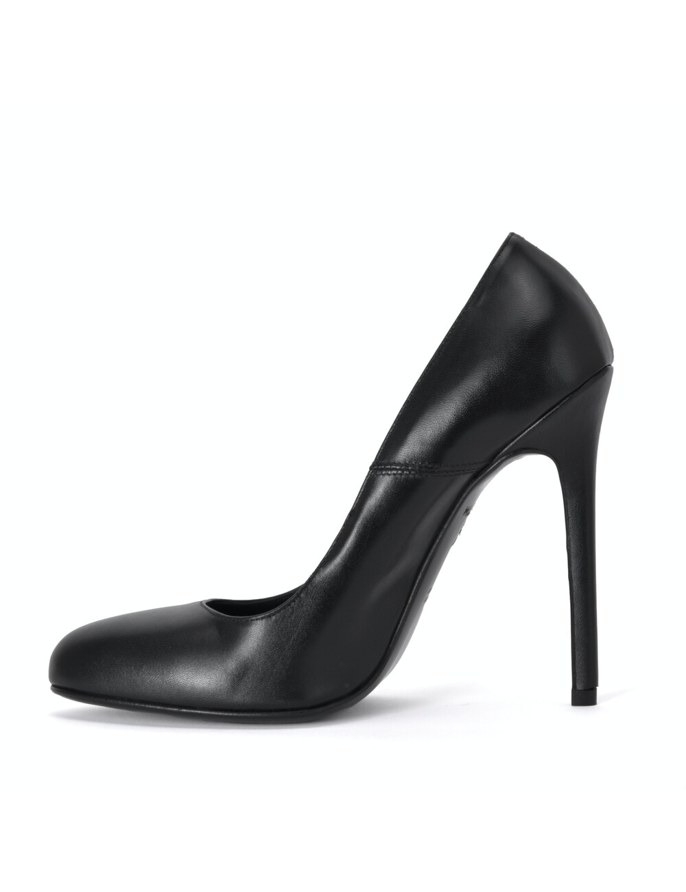Sanctum Shoes Sanctum Shoes VALERIE ZWART MAT GEITENLEER PUMPS MET RONDE NEUS