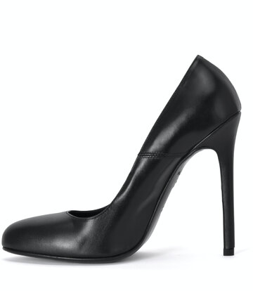 Sanctum Shoes Sanctum Shoes VALERIE SCHWARZE MATT-PUMPS AUS ZIEGENLEDER MIT RUNDER NENSE