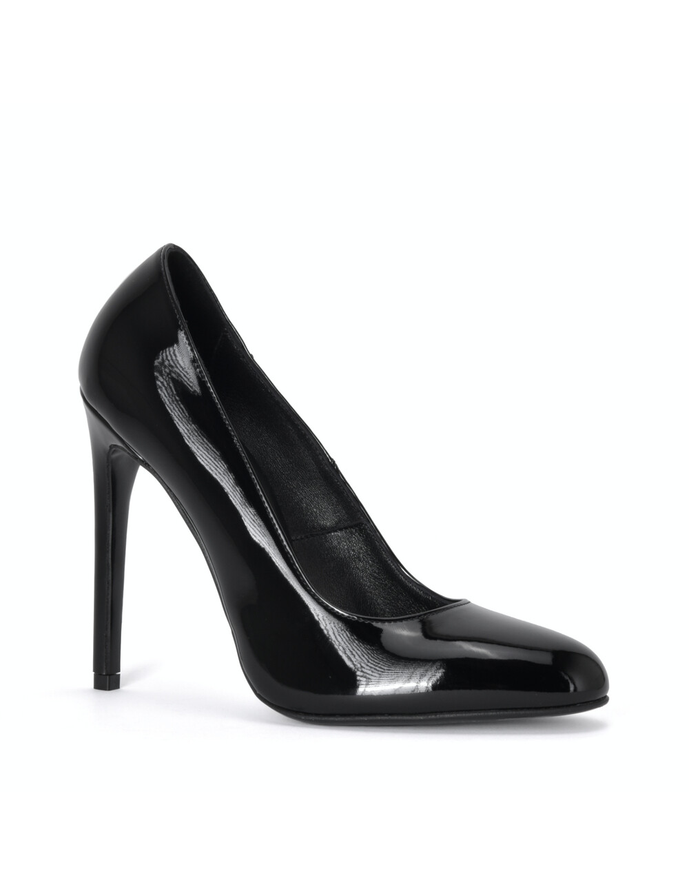 Sanctum Shoes Sanctum Shoes  VALERIE BLACK SHINY PATENT LEATHER ROUND NOSED PUMPS