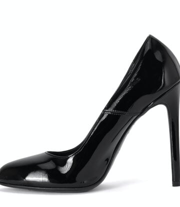Sanctum Shoes Sanctum Shoes  VALERIE BLACK SHINY PATENT LEATHER ROUND NOSED PUMPS