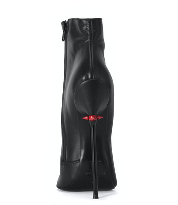 Sanctum Shoes Sanctum Shoes HOLLY RED ALERT EDITION ANKLE BOOTS BLACK CALFSKIN