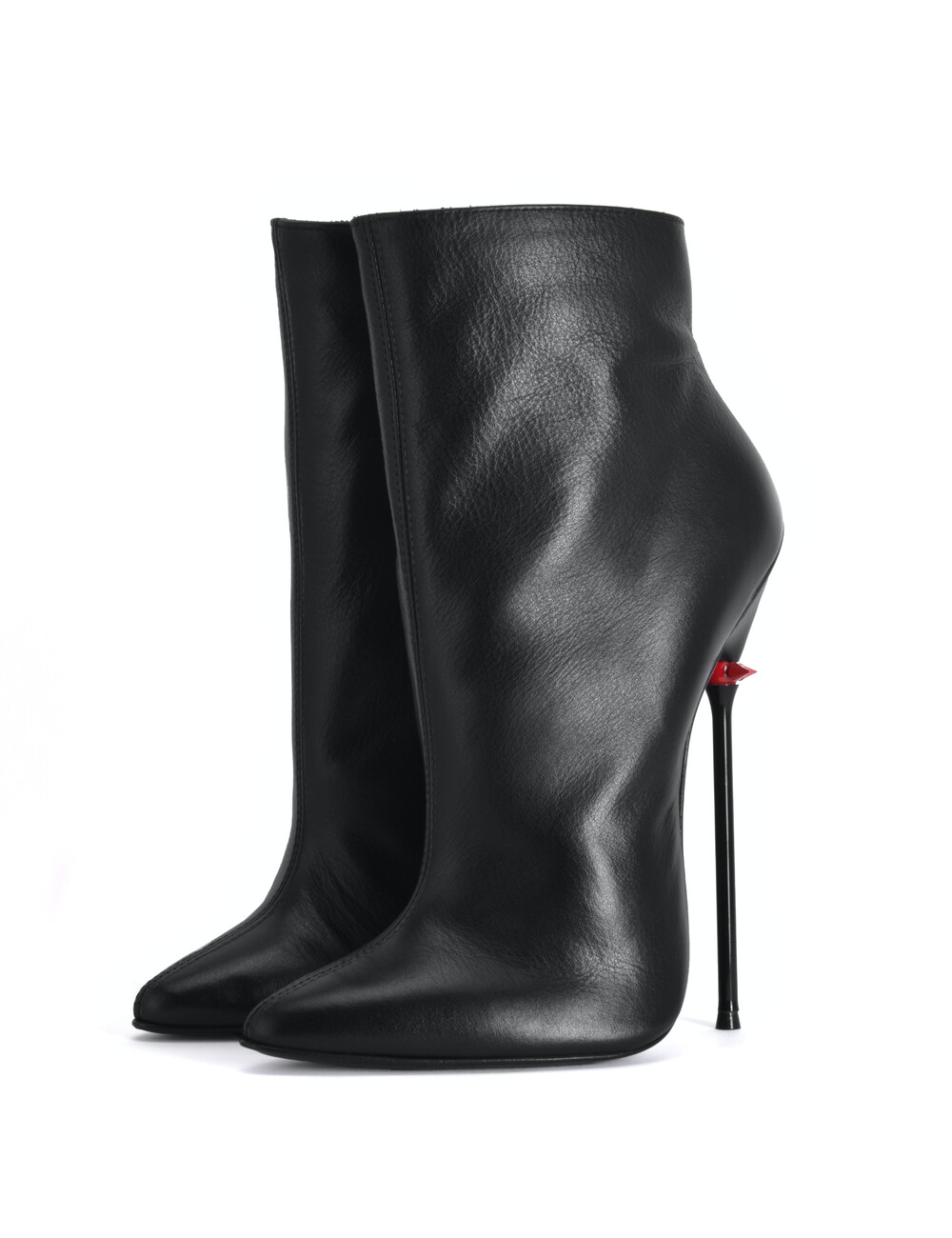 Sanctum Shoes Sanctum Shoes HOLLY RED ALERT EDITION ANKLE BOOTS BLACK CALFSKIN
