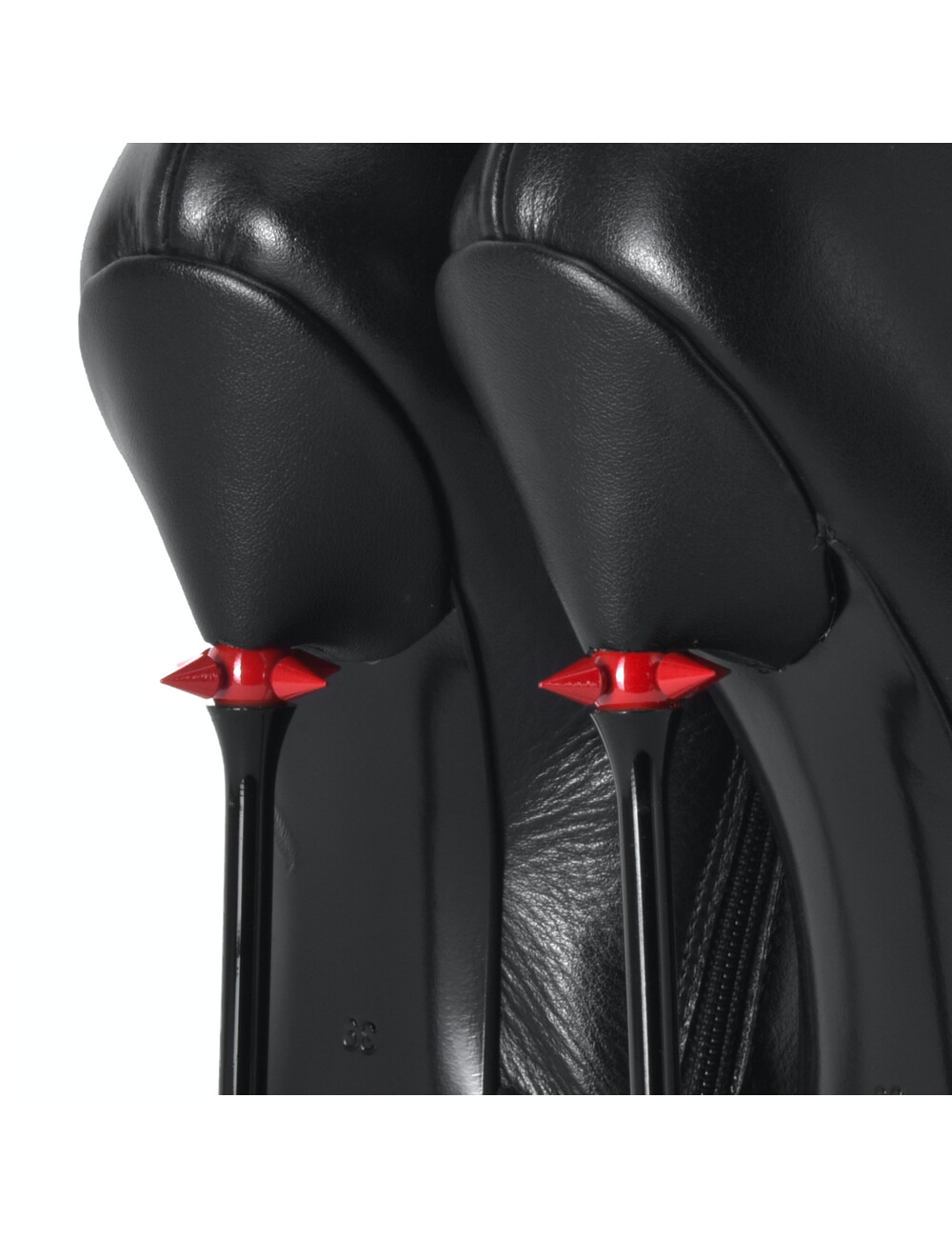 Sanctum Shoes Sanctum Shoes HOLLY RED ALERT EDITION ANKLE BOOTS BLACK CALFSKIN