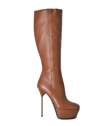 Sanctum Shoes Sanctum Shoes ISADORA KNEE BOOTS NAPPA CUOIO - Edizione Speciale