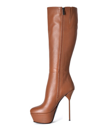 Sanctum Shoes Sanctum Shoes ISADORA KNEE BOOTS NAPPA CUOIO - Edizione Speciale