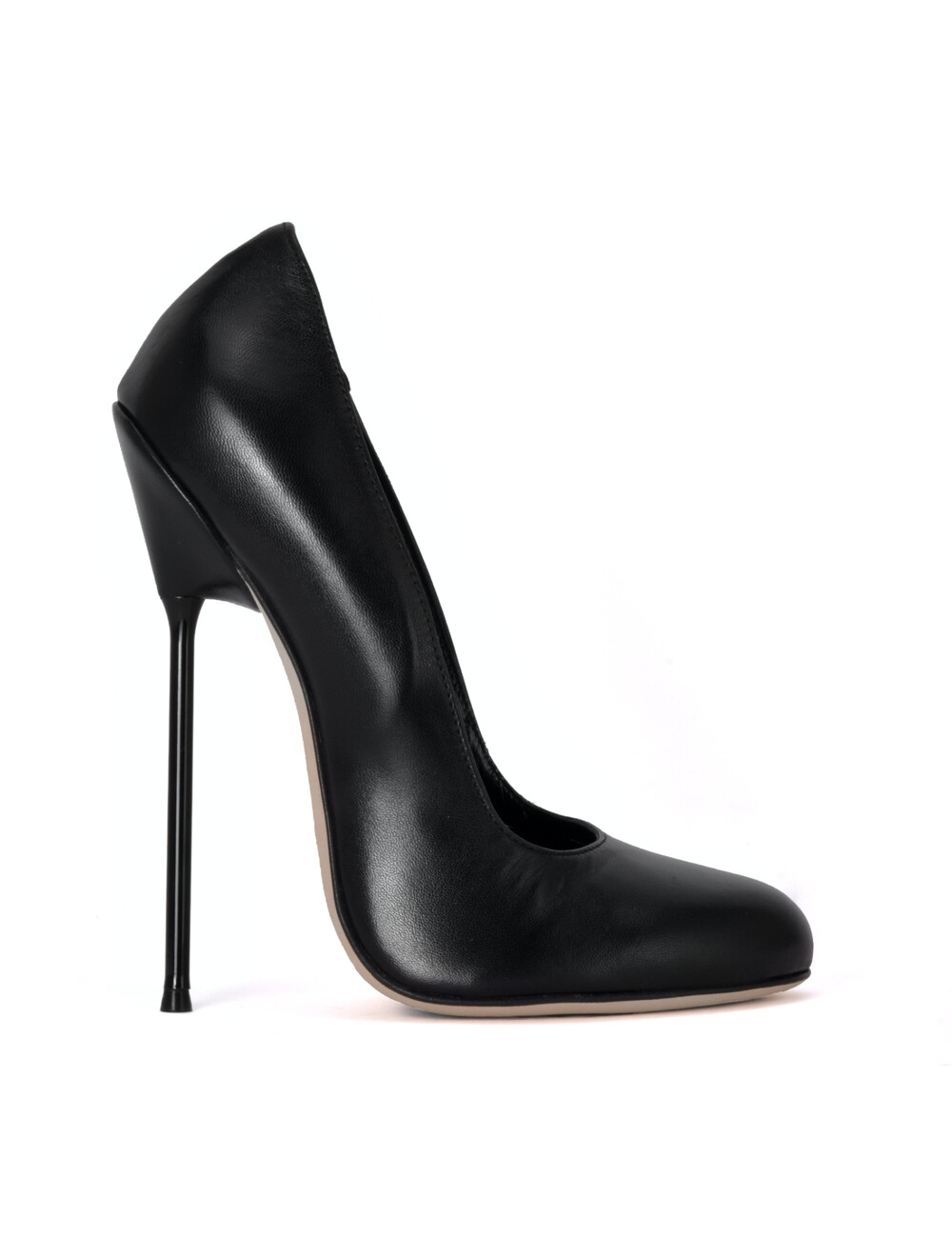 Sanctum Shoes Sanctum Shoes  VALENTINA BLACK MATTE GOAT LEATHER ROUND NOSED PUMPS
