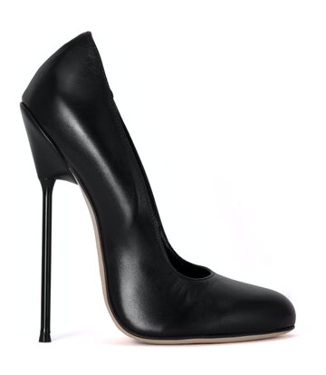 Sanctum Shoes Sanctum Shoes VALENTINA ZWART MAT GEITENLEER RONDE NEUS PUMPS
