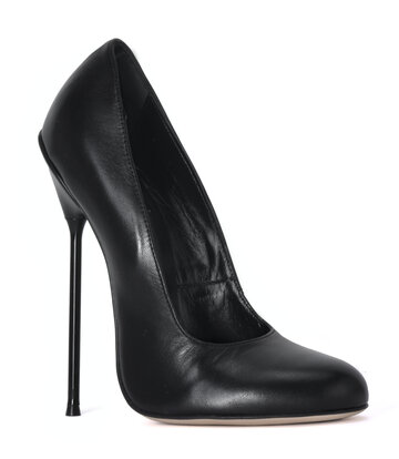 Sanctum Shoes Sanctum Shoes VALENTINA ZWART MAT GEITENLEER RONDE NEUS PUMPS