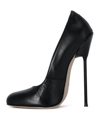 Sanctum Shoes Sanctum Shoes VALENTINA SCHWARZE PUMPS MIT RUNDER SPITZE AUS MATTEM ZIEGENLEDER