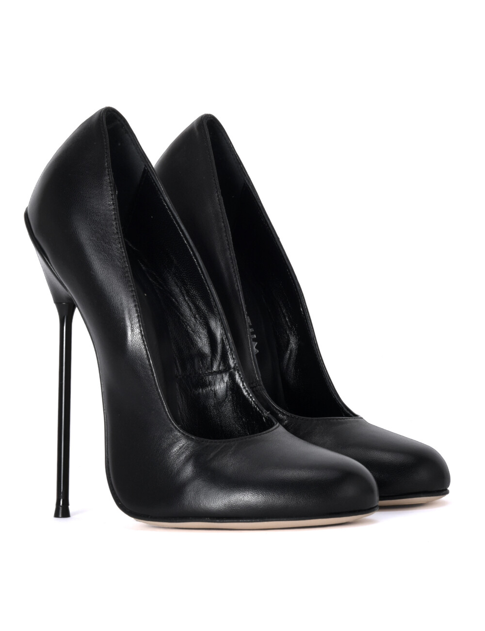 Sanctum Shoes Sanctum Shoes VALENTINA ZWART MAT GEITENLEER RONDE NEUS PUMPS