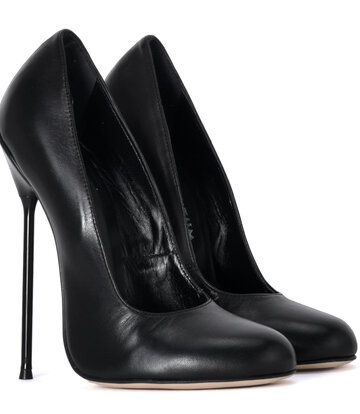Sanctum Shoes Sanctum Shoes VALENTINA ZWART MAT GEITENLEER RONDE NEUS PUMPS