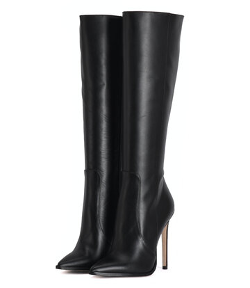 Sanctum Shoes Sanctum Shoes DIANA KNIELAARZEN  ZWART VITELLO