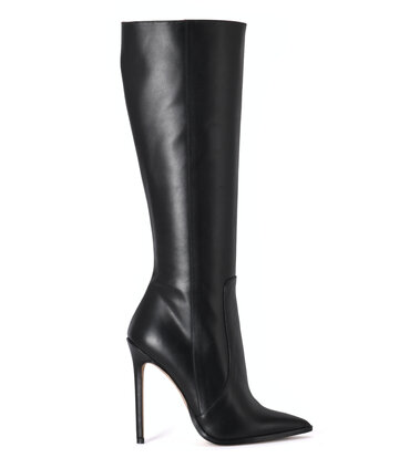 Sanctum Shoes Sanctum Shoes DIANA KNIELAARZEN  ZWART VITELLO