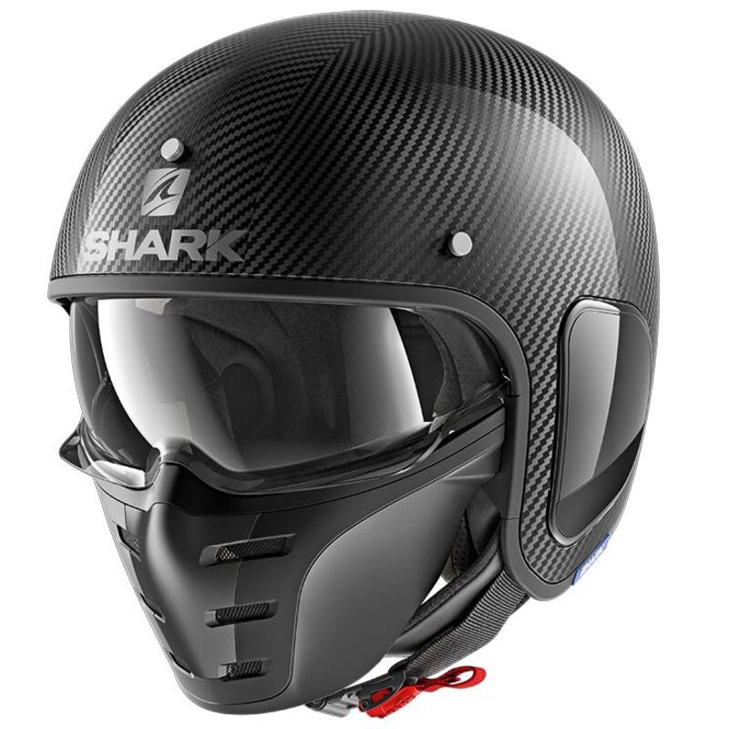 S-Drak Carbon Skin Motorhelm