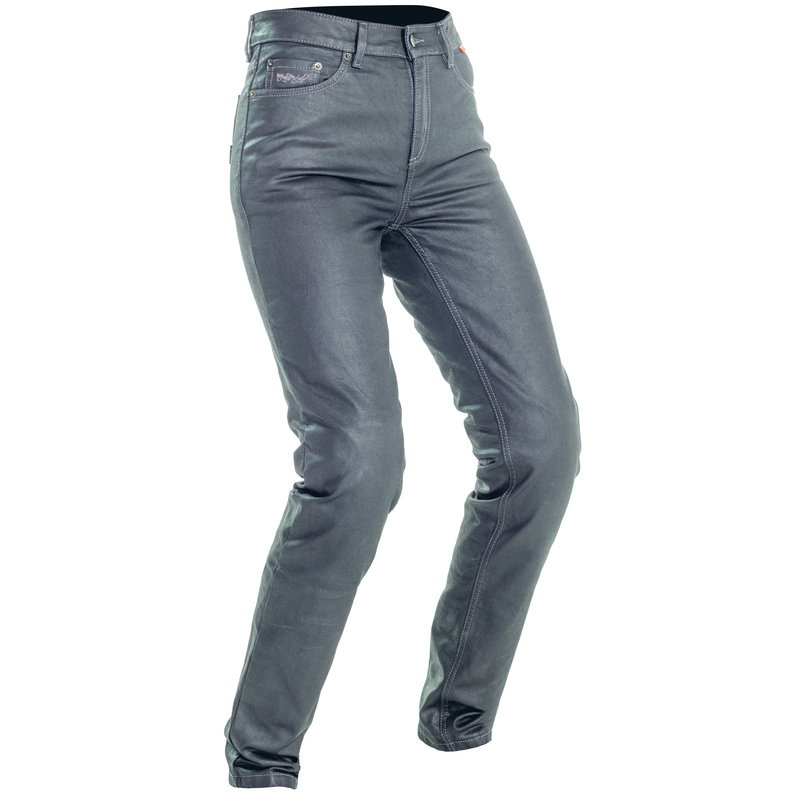 Waxed Dames Motorjeans