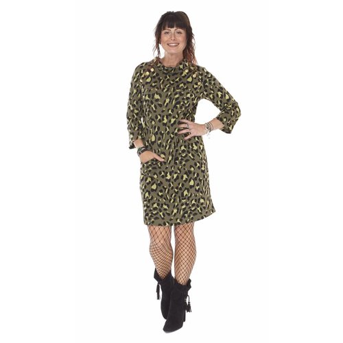 TESSA KOOPS MAXIM LEO GREEN KLEID TESSA KOOPS MAXIM LEO GREEN KLEID