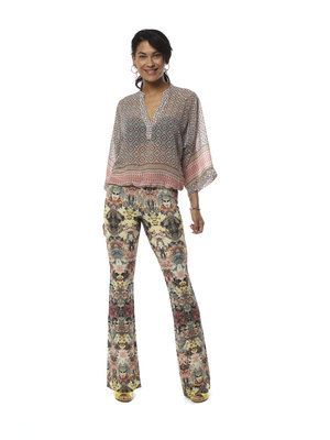 TESSA KOOPS FLARE TRIPOLI BROEK