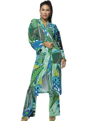 TESSA KOOPS KIMARA PALM KIMONO TESSA KOOPS KIMARA PALM KIMONO