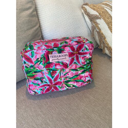 TESSA KOOPS BEAUTY BAG TIGERLILY SMALL