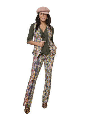 TESSA KOOPS EVA FLARE MELANGE BROEK TESSA KOOPS EVA FLARE MELANGE BROEK