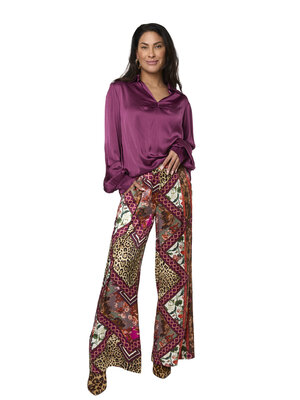 TESSA KOOPS MAYA SATIN AUBERGINE TOP TESSA KOOPS MAYA SATIN AUBERGINE TOP