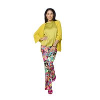 ISOLA SATIN GREEN TOP