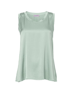 TESSA KOOPS ISOLA SATIN MINT TOP