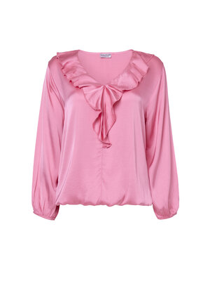 TESSA KOOPS SALINA SATIN OLIANDER TOP