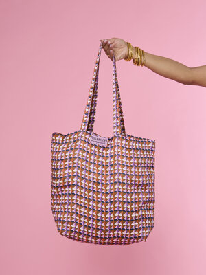 TESSA KOOPS MOMO CARAMEL TOTE BAG