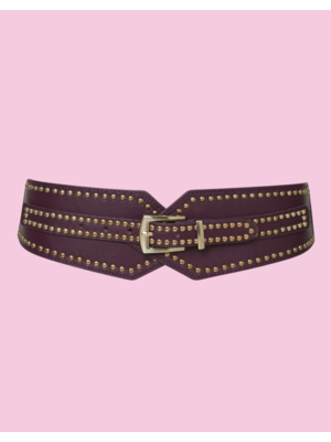 TESSA KOOPS STUDS STRETCH RIEM PAARS