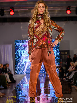 TESSA KOOPS NAOMI SATIN SIENNA PANTS