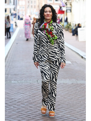 TESSA KOOPS EVA FLARE CEBRA BROEK TESSA KOOPS EVA FLARE CEBRA BROEK