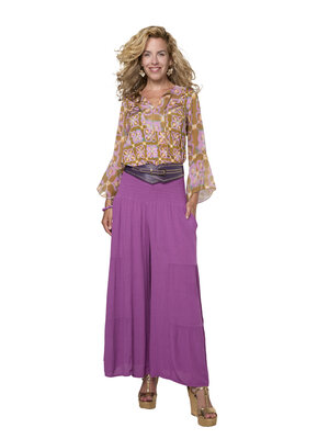 TESSA KOOPS PATRIZIA PURPLE TROUSERS