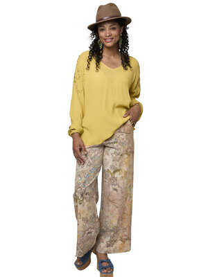 TESSA KOOPS AMIRA YELLOW TOP