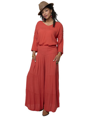 TESSA KOOPS PATRIZIA RED PANTS TESSA KOOPS PATRIZIA RED PANTS