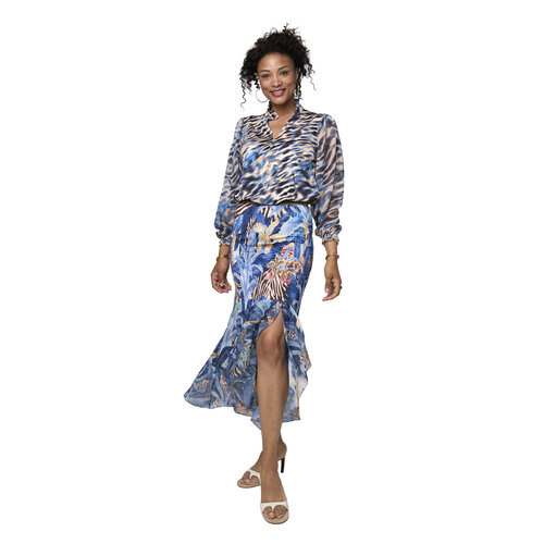 TESSA KOOPS PAULOES BLUE FLAME TOP